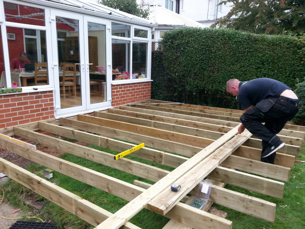 Decking and Hand Rail