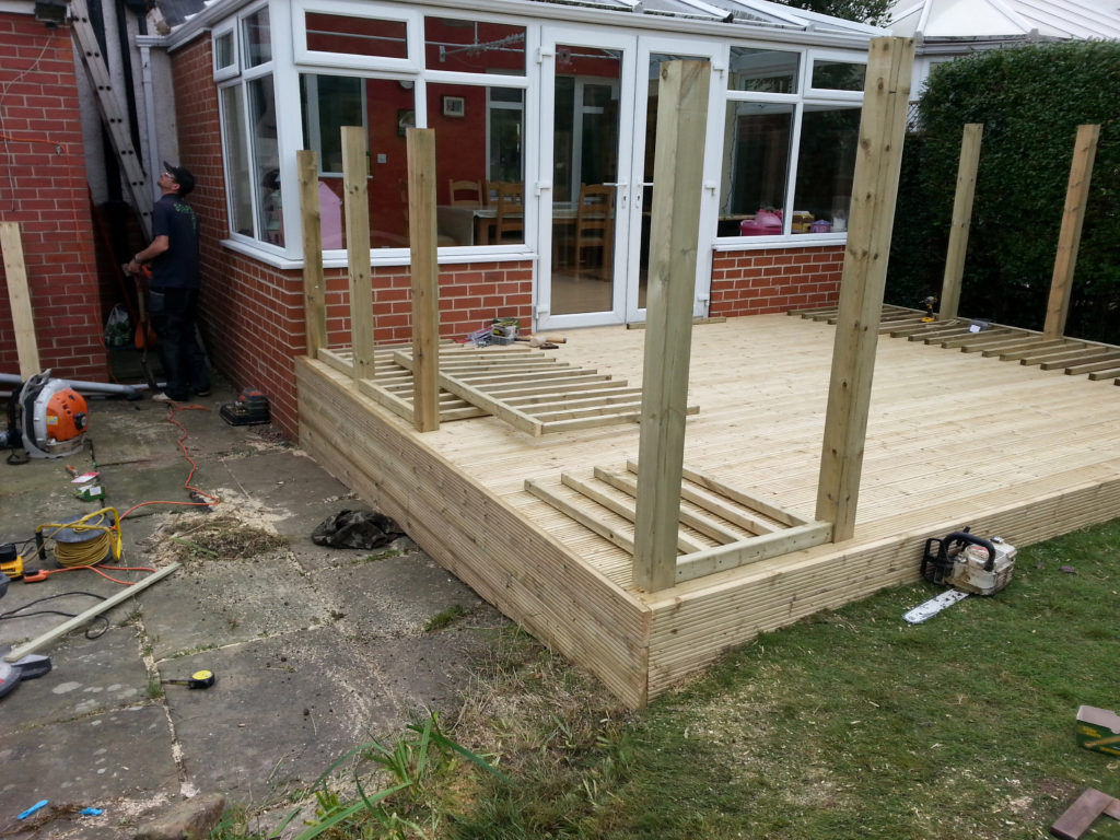 Decking and Hand Rail