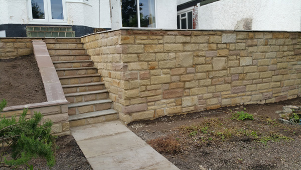 Natural Stone Wall