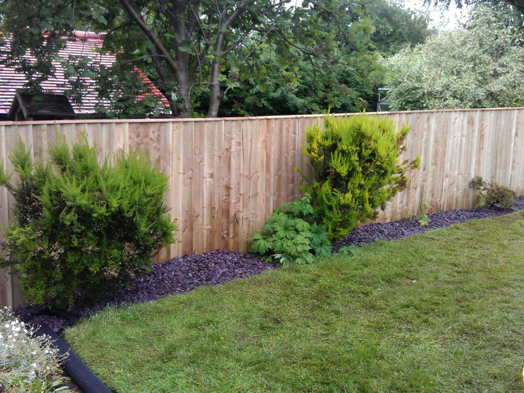 Slate Aggregate and Heavy Duty Weed Membrane