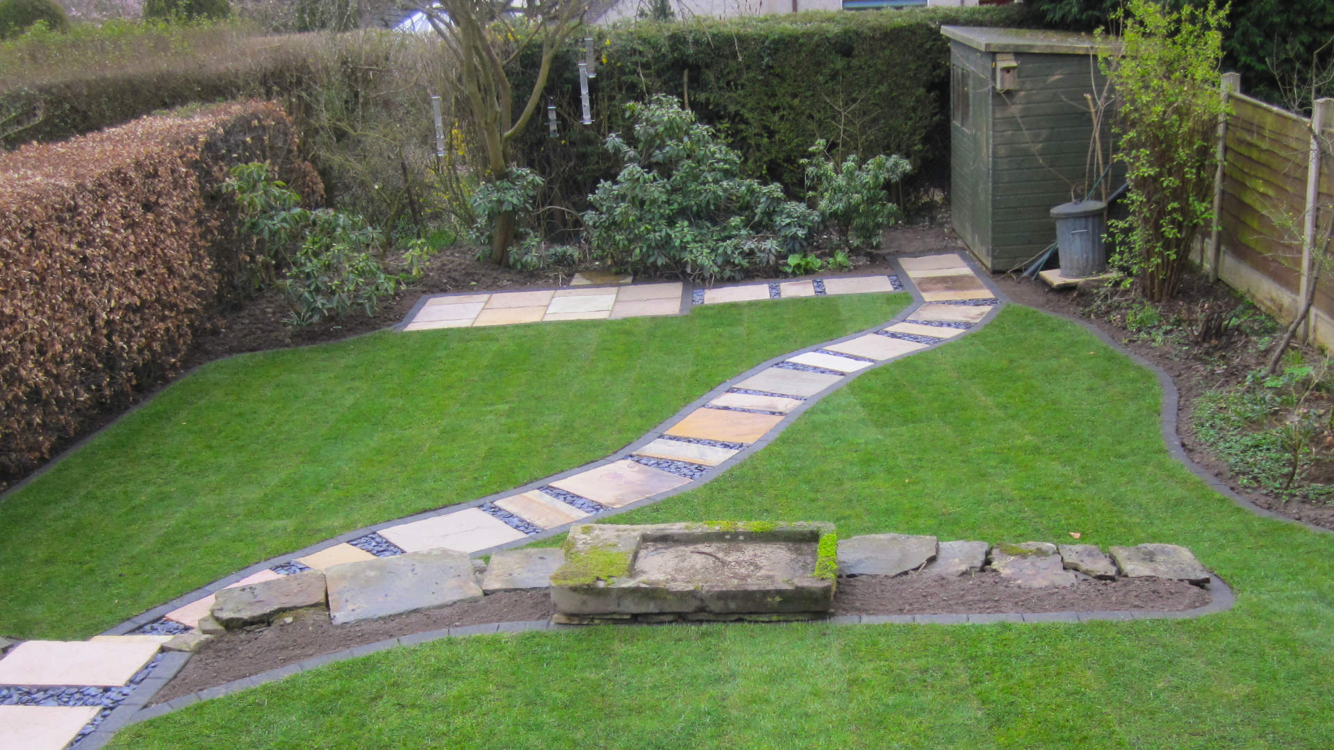 A beautiful garden path for your Sheffield home!