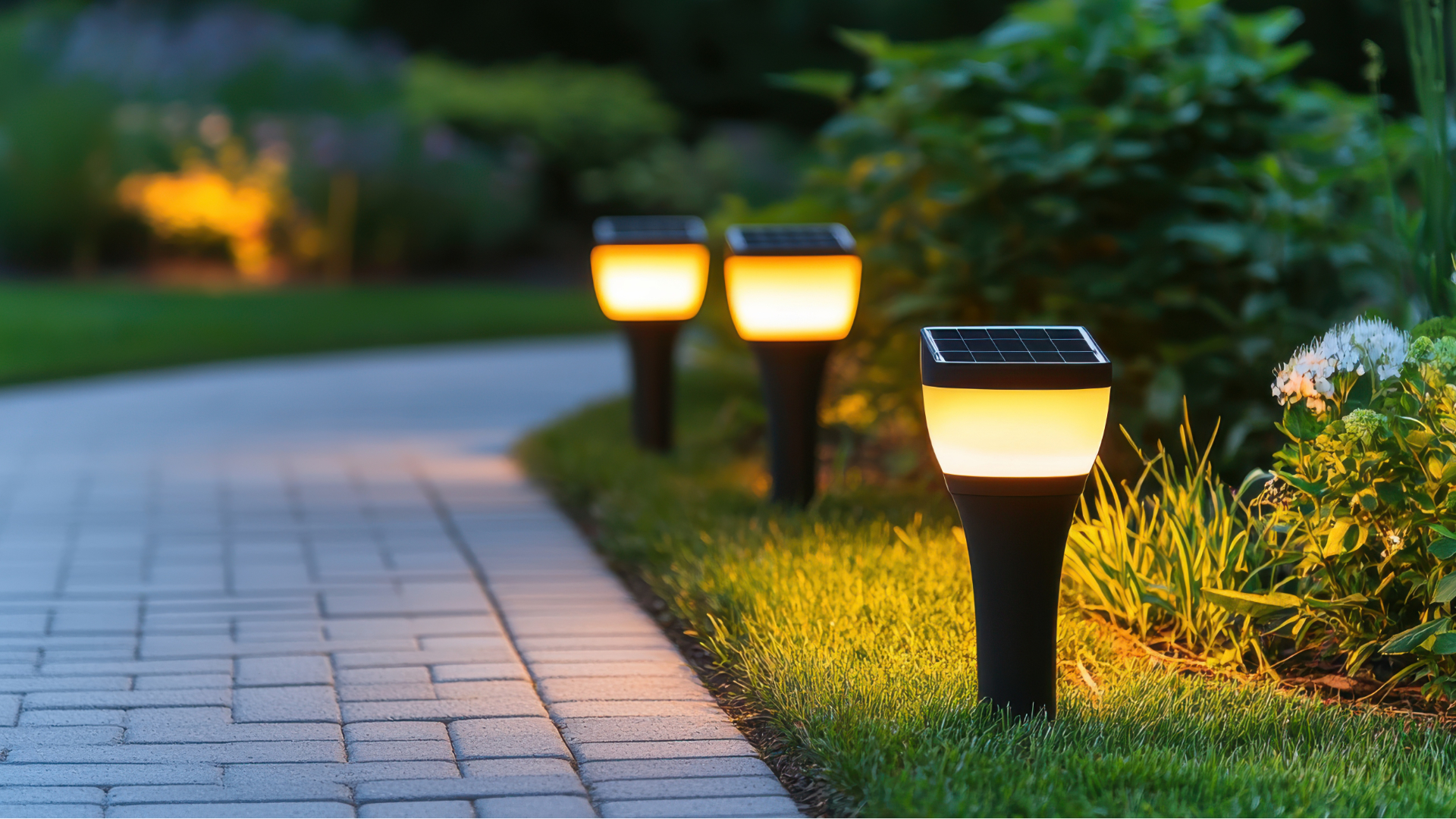 Let it glow! Beautiful garden lighting in Sheffield!