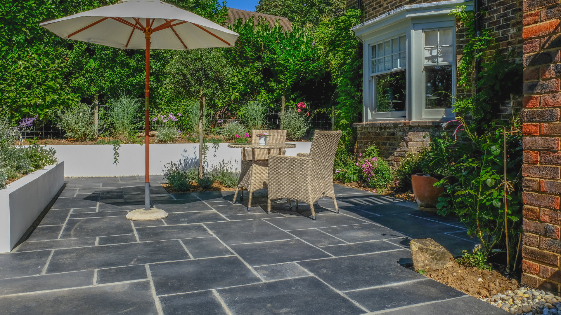 What a difference a nice patio makes!